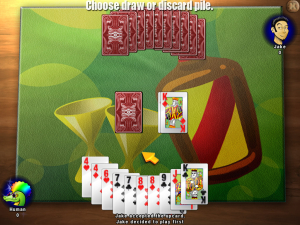 Classic Card Game Gin Rummy 4