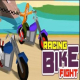 Racing Bike Fight (Corona Virus Lockdown Special) Logo