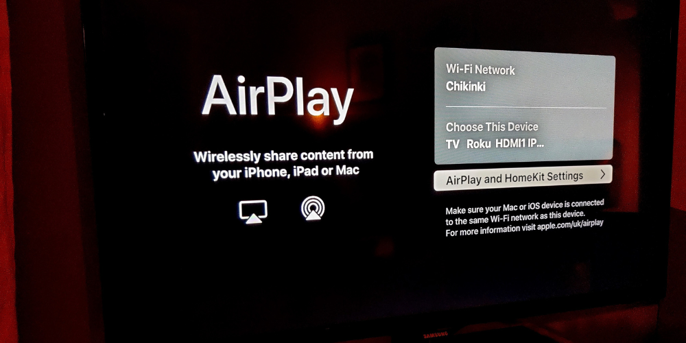 AirPlay photo