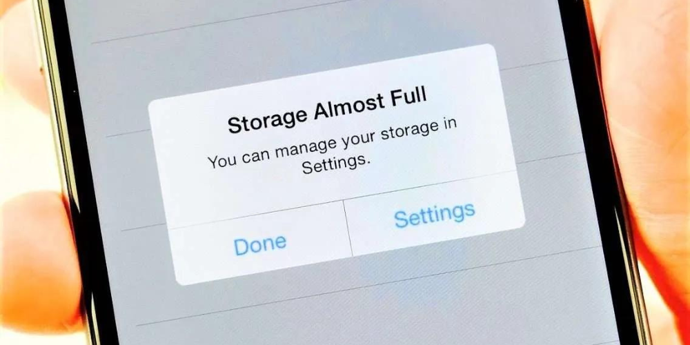 Storage Space iphone